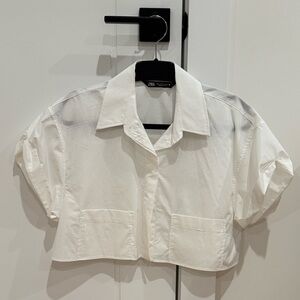 Zara crop top size S